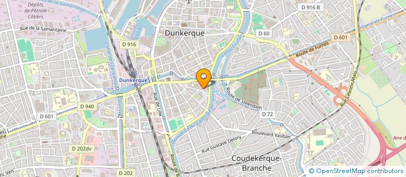 localisation de l'entreprise E A E G à DUNKERQUE