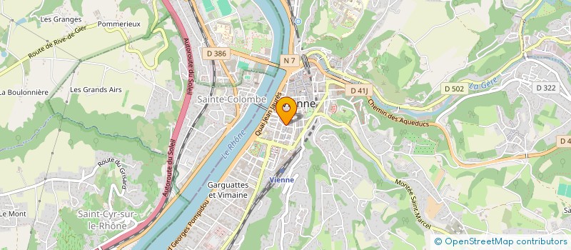 localisation de l'entreprise E A F C SURDITE à VIENNE