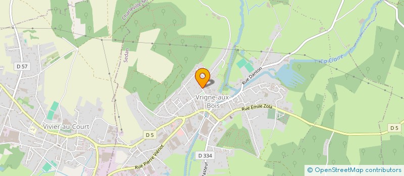 localisation de l'entreprise E.A.I EXPL D AUTOMATISMES INDUSTRIELS  VRIGNE AUX BOIS