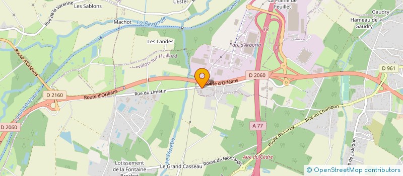 localisation de l'entreprise E.A.L à PANNES