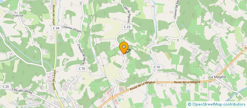 localisation de l'entreprise E.A.L.I. PIGNOLS  MOISSAC