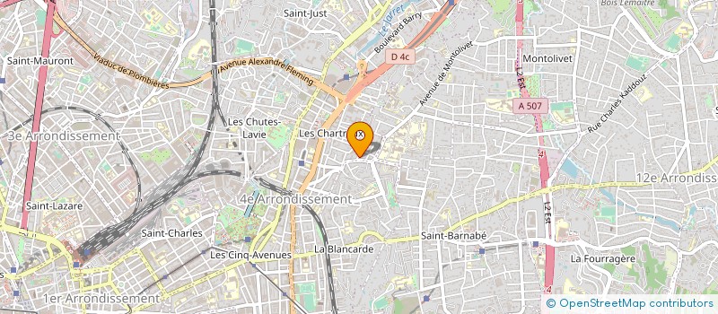 localisation de l'entreprise E A P à MARSEILLE