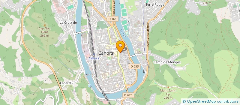 localisation de l'entreprise E.A.P.I  CAHORS