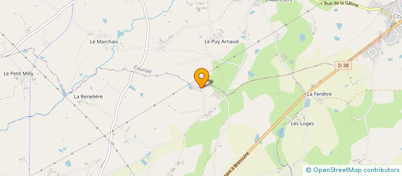 localisation de l'entreprise E.A.R.L. BOCA DINDES à MONCOUTANT-SUR-SEVRE
