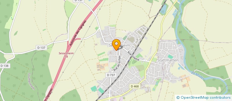 localisation de l'entreprise E.A.R.L. BOOS CHRISTIAN  SESSENHEIM