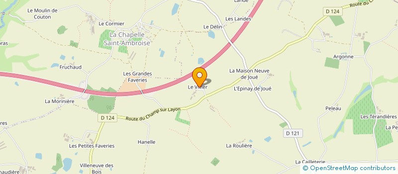 localisation de l'entreprise E.A.R.L. CHEPTOU  CHEMILLE-EN-ANJOU