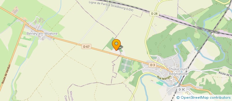 localisation de l'entreprise E.A.R.L. DE LA PEUPLERAIE à HANNONVILLE SOUS LES COTES