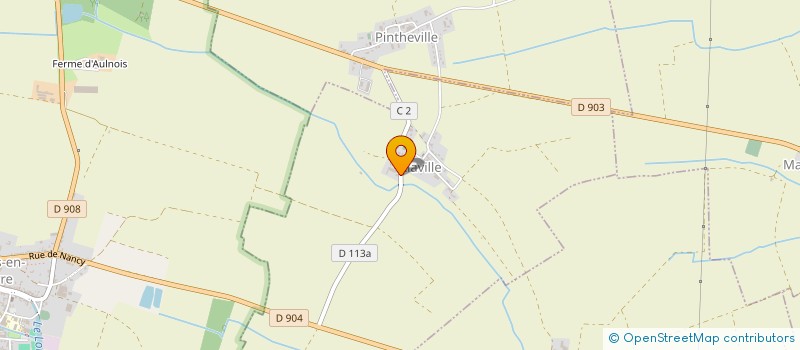 localisation de l'entreprise E.A.R.L. DU BUE à RIAVILLE