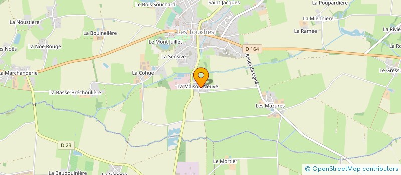 localisation de l'entreprise E.A.R.L DU COLOMBIER  PETIT-MARS