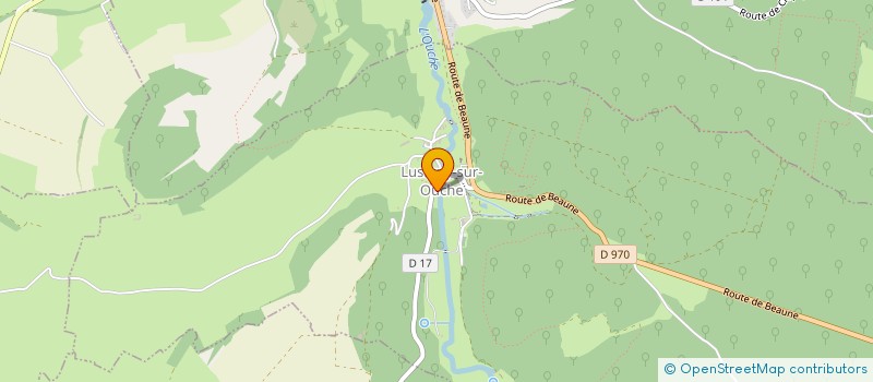 localisation de l'entreprise E.A.R.L. DU GUE  ECUTIGNY