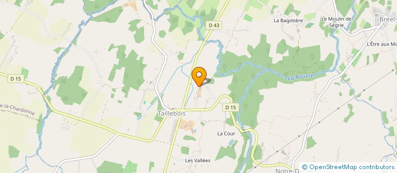 localisation de l'entreprise E.A.R.L. DU VALLOIS à ATHIS-VAL DE ROUVRE