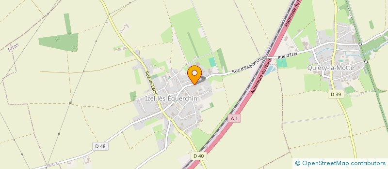 localisation de l'entreprise E.A.R.L. FREMY VINCENT à IZEL-LES-EQUERCHIN