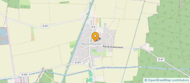 localisation de l'entreprise E.A.R.L. JE S'AIME DES LEGUMES  MUNCHHOUSE