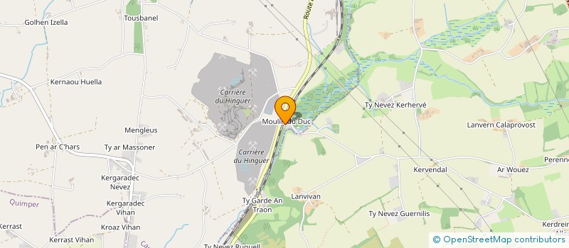 localisation de l'entreprise E.A.R.L. KER-GANEVET à DINEAULT