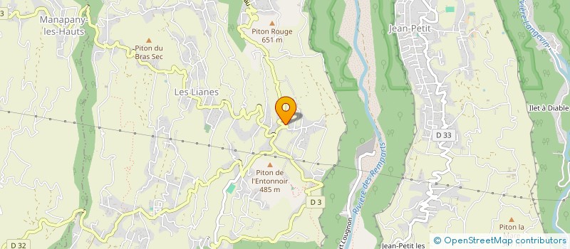 localisation de l'entreprise E.A.R.L LE GROINCHEUX à SAINT-JOSEPH