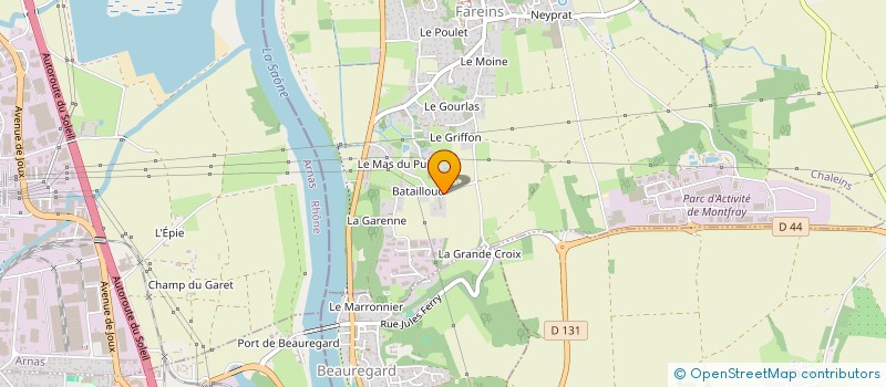 localisation de l'entreprise E.A.R.L MAS DU PUITS  FAREINS