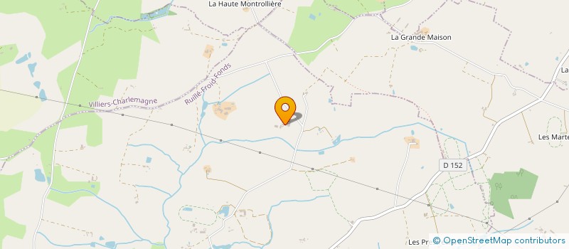 localisation de l'entreprise E.A.R.L. MASSERIE à RUILLE-FROID-FONDS