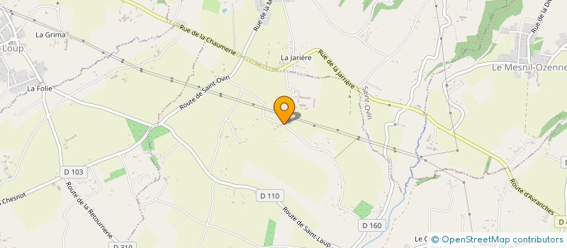 localisation de l'entreprise E.A.R.L. MRL HOLSTEIN  MARCILLY