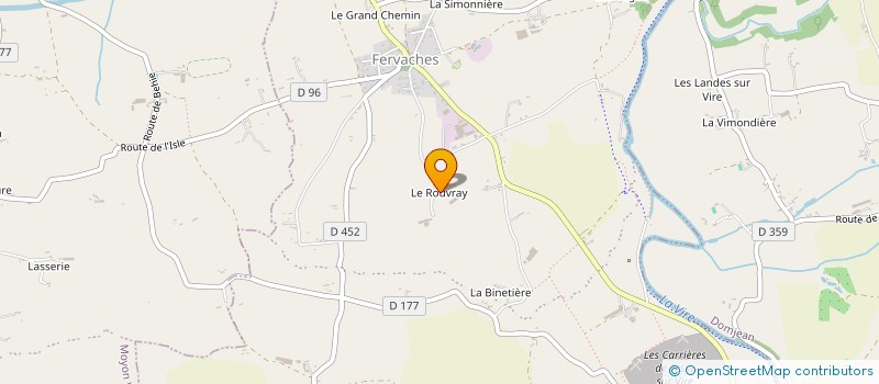 localisation de l'entreprise E.A.R.L PHILIPPE G à TESSY-BOCAGE