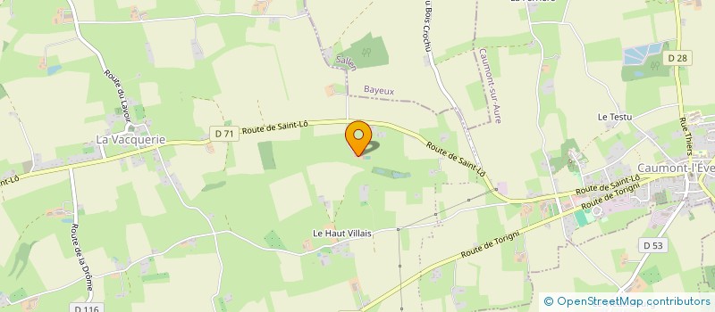 localisation de l'entreprise E.A.R.L SILVERT à CAHAGNES