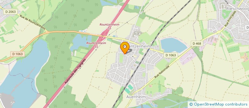 localisation de l'entreprise E.A.R.L. TUCHSCHERER T.C.S.  ROPPENHEIM