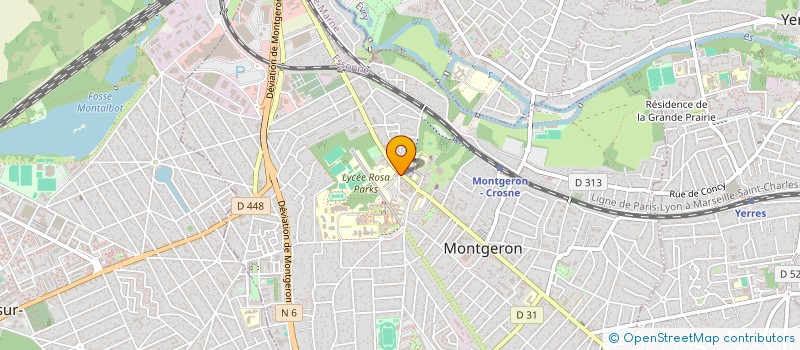 localisation de l'entreprise E A S M à RIS-ORANGIS