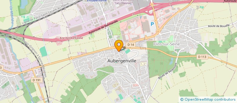 localisation de l'entreprise E.A.S. PRO  AUBERGENVILLE