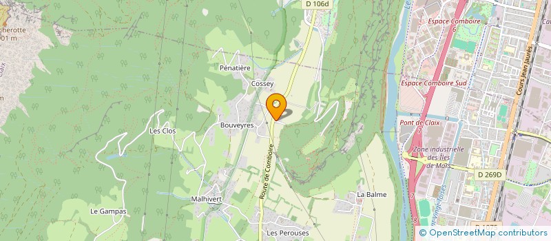 localisation de l'entreprise E.A.T.N SARL à CLAIX