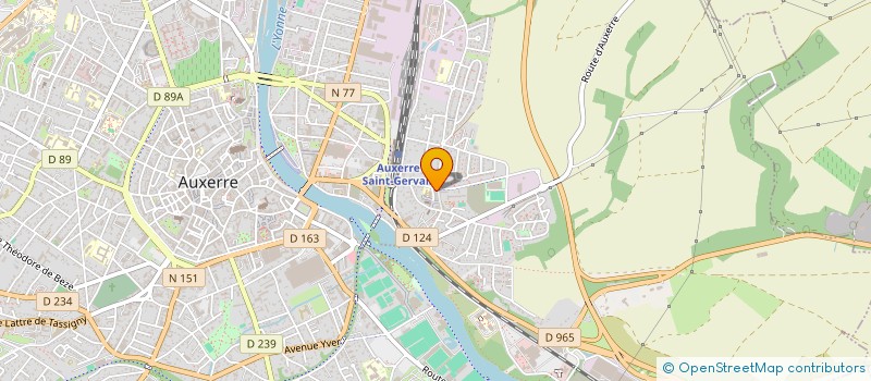localisation de l'entreprise E-ACADEMY à AUXERRE