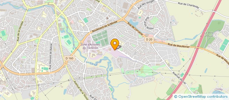 localisation de l'entreprise E-ALIGNER à CHOLET