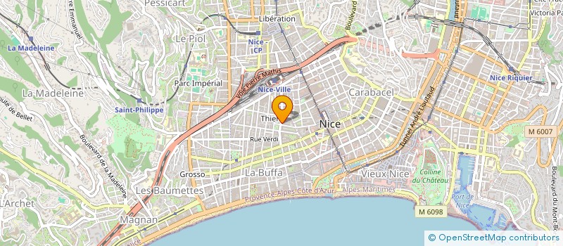 localisation de l'entreprise E-ANIMALERIE à NICE