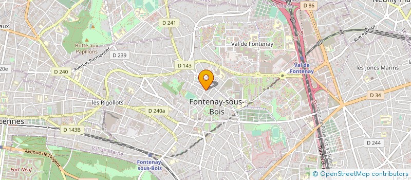 localisation de l'entreprise E APPS à FONTENAY-SOUS-BOIS