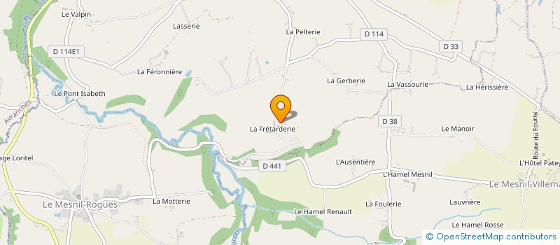 localisation de l'entreprise E.AR.L. NIOBEY  GAVRAY-SUR-SIENNE