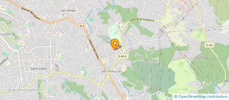 localisation de l'entreprise E-ASSISTANCE à MARSEILLE