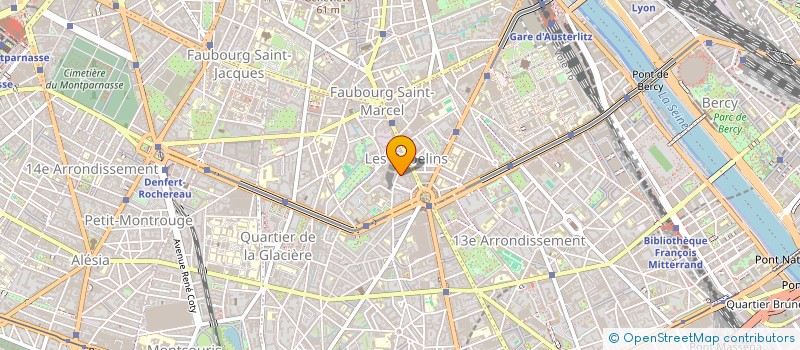 localisation de l'entreprise E-B  PARIS