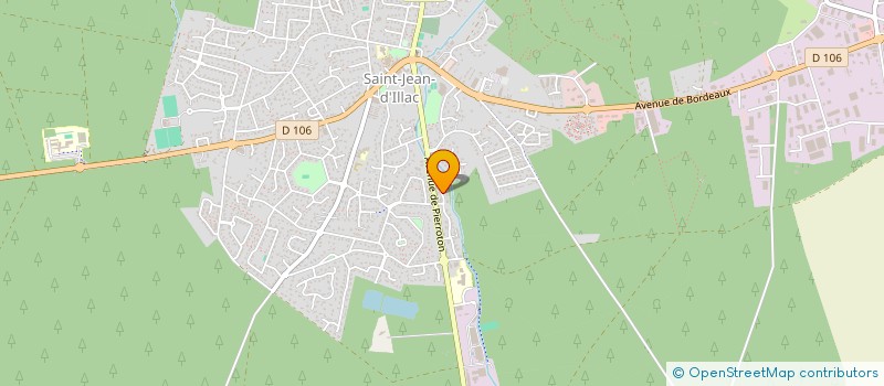 localisation de l'entreprise E.B.A. à SAINT-JEAN-D'ILLAC