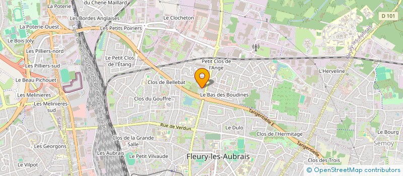 localisation de l'entreprise E.B.K TRANSPORTS à SAINT-DENIS