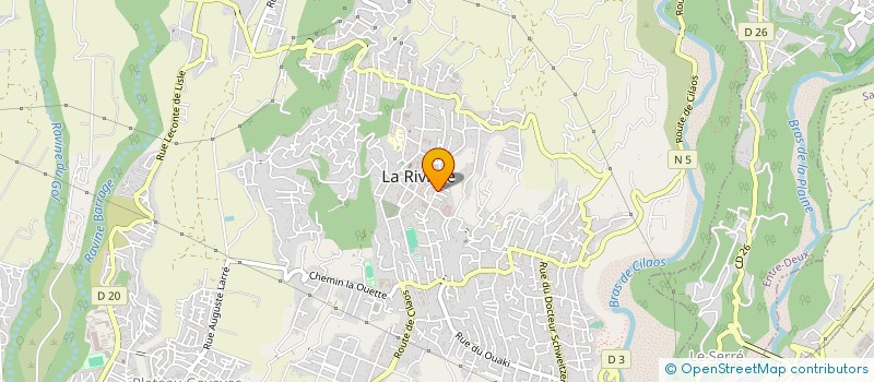 localisation de l'entreprise E.B.P.R à SAINT-LOUIS