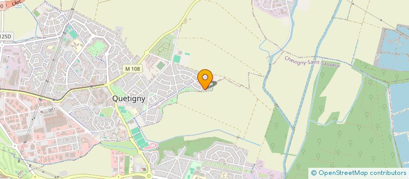 localisation de l'entreprise E-B PRO  QUETIGNY