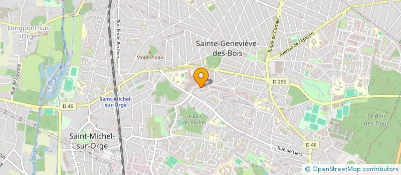 localisation de l'entreprise E.B.R. CONDUITE à SAINT-MICHEL-SUR-ORGE