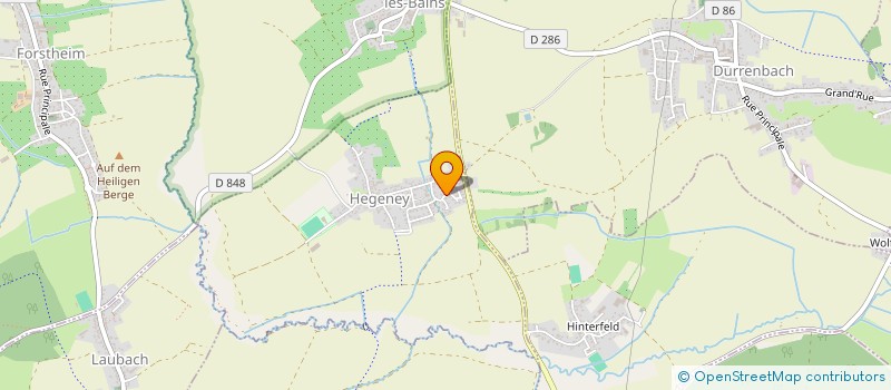 localisation de l'entreprise E-BDR  ESCHBACH