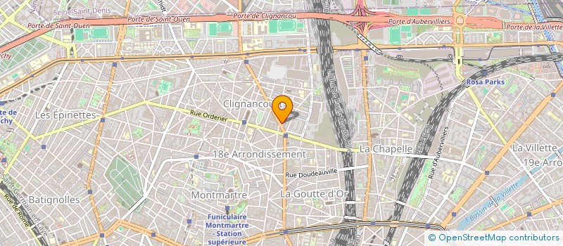 localisation de l'entreprise E. BEAUDREY ET COMPAGNIE à PARIS