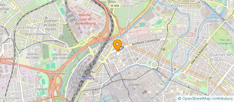 localisation de l'entreprise E.BEAUTY  STRASBOURG