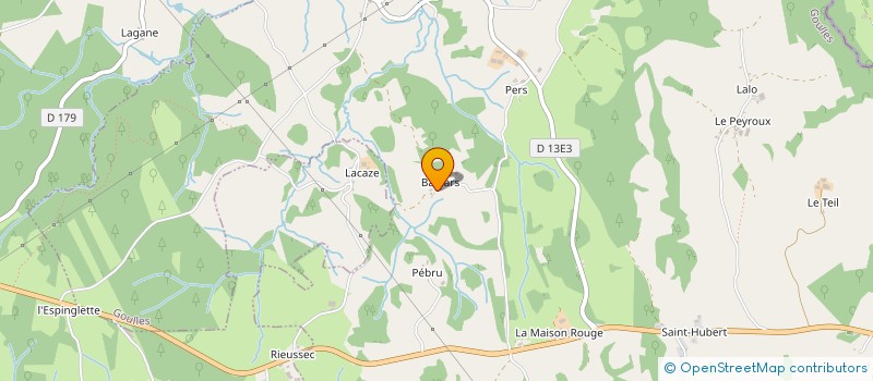 localisation de l'entreprise E-BIZA  CAMPS-SAINT-MATHURIN-LEOBAZEL