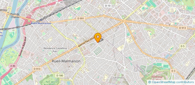 localisation de l'entreprise E BLANCHARD CONSULTING à RUEIL-MALMAISON