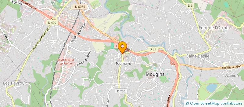 localisation de l'entreprise E-BOSS à MOUGINS