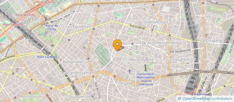 localisation de l'entreprise E.C  PARIS