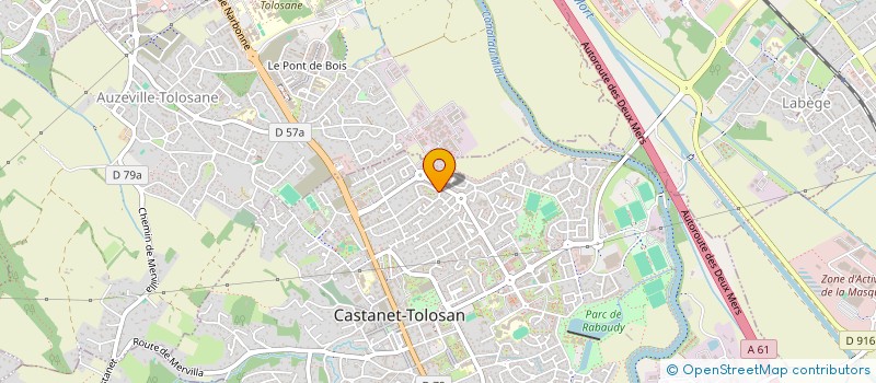 localisation de l'entreprise E.C.9 à CASTANET-TOLOSAN