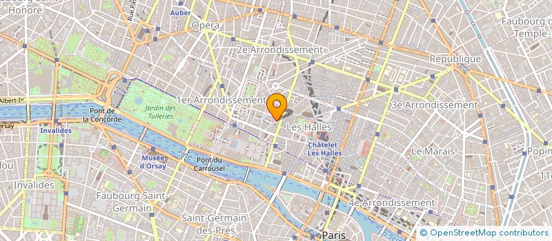 localisation de l'entreprise E.C.B. à PARIS