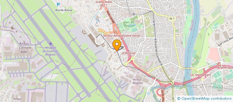 localisation de l'entreprise E C B BOYER ALQUIER à BLAGNAC